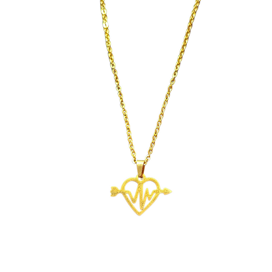 The Perfect Rhythm Heart Necklace