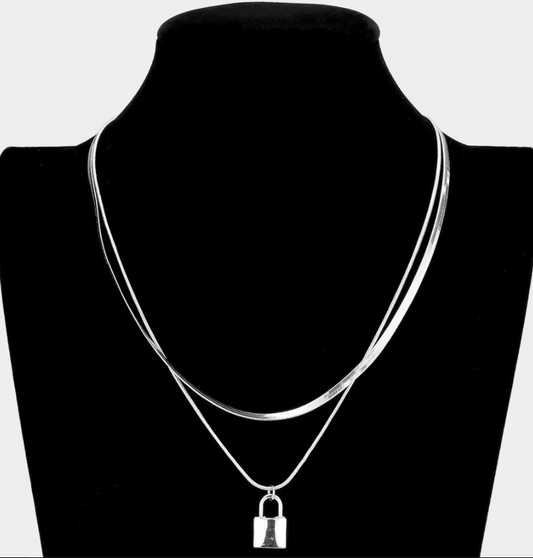 Lock In Necklace