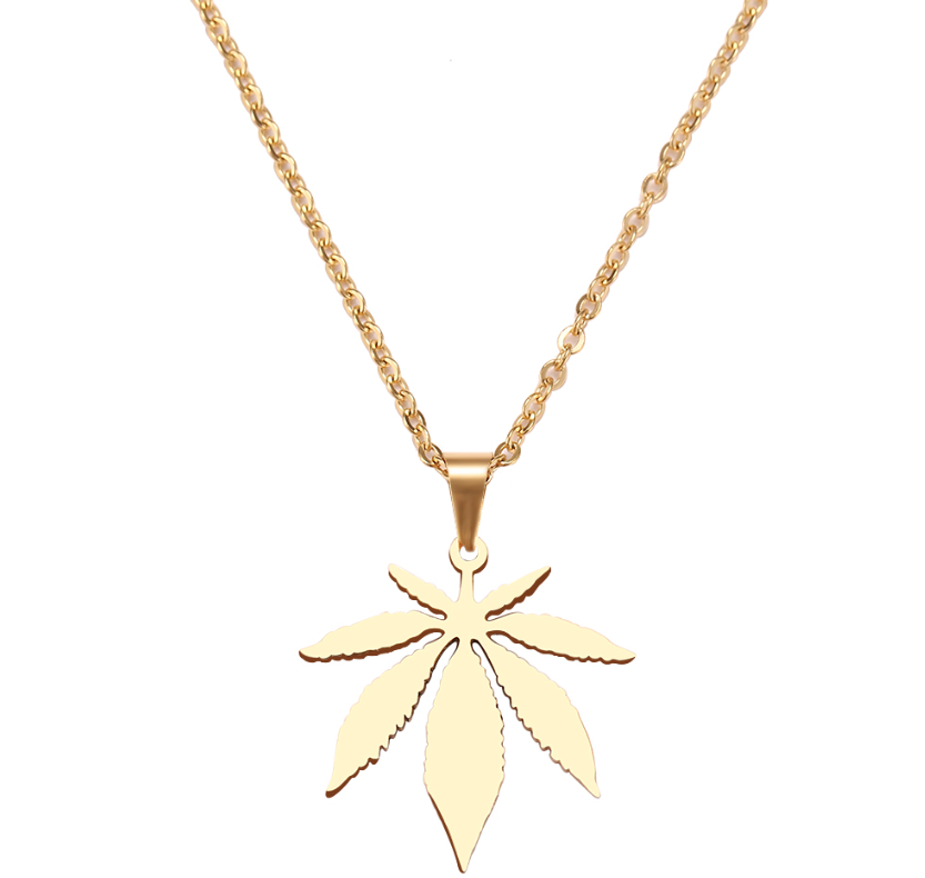 Golden Leaf Necklace