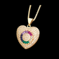 Heart Studded Necklace