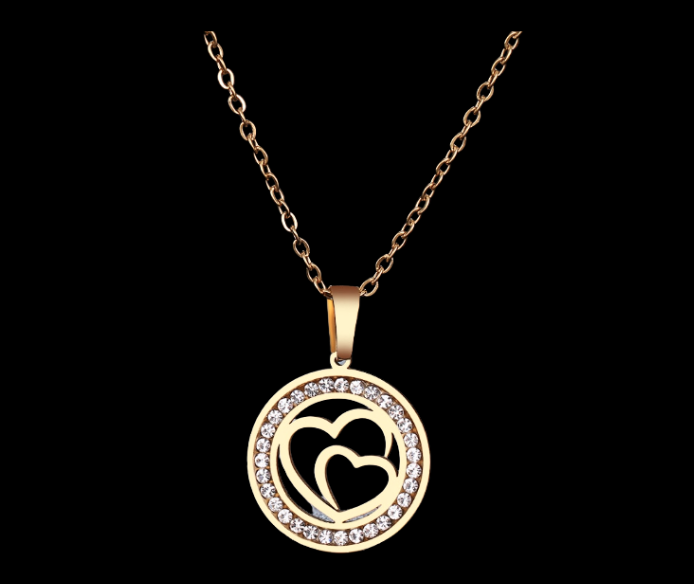 Bonded Heart Necklace