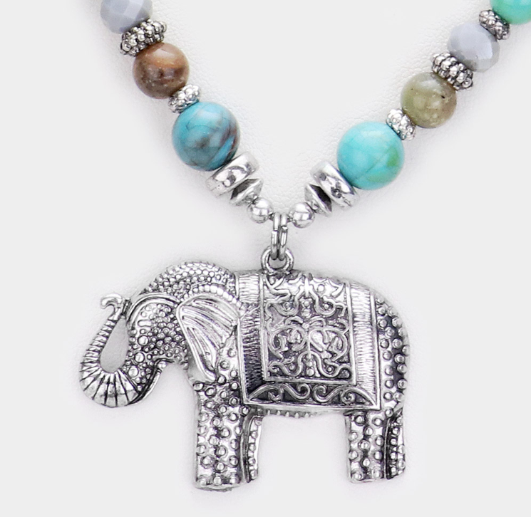 The Elephant Appeal Necklace Set
